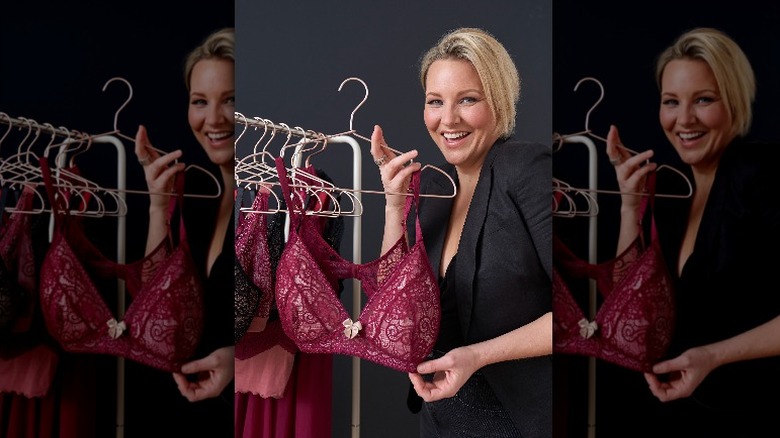 Dana Donofree posing with the AnaOno collection