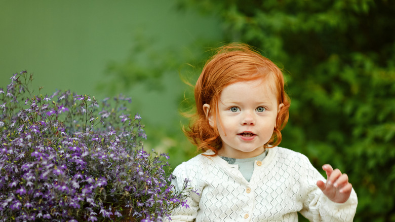 baby with red hair