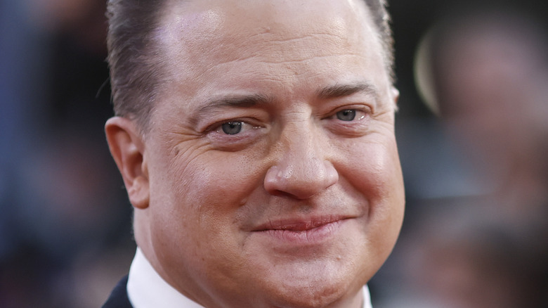 Brendan Fraser in tux 