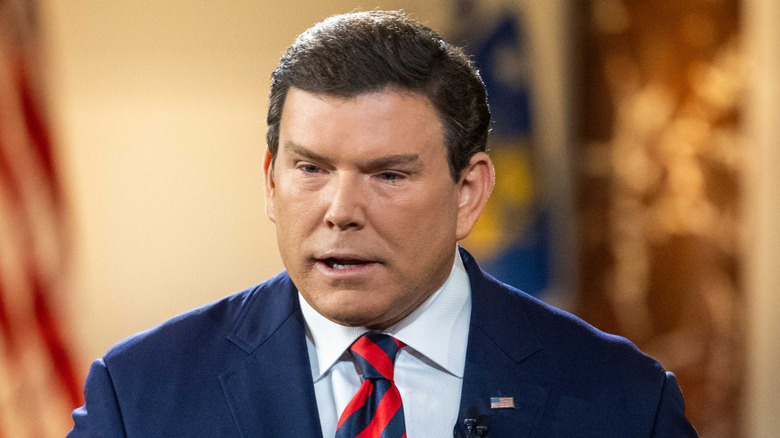 Brett Baier at the Edward M. Kennedy Institute in 2023