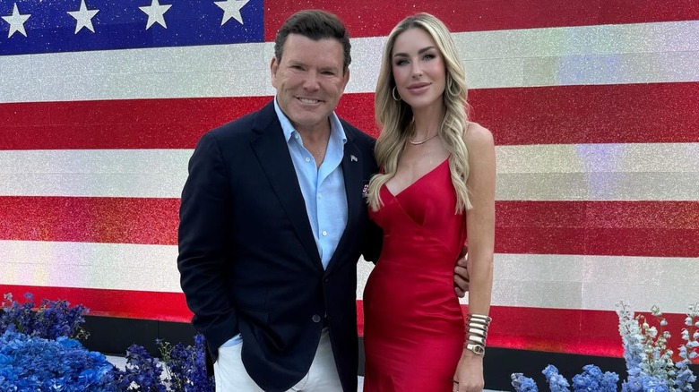 Amy and Bret Baier smiling together