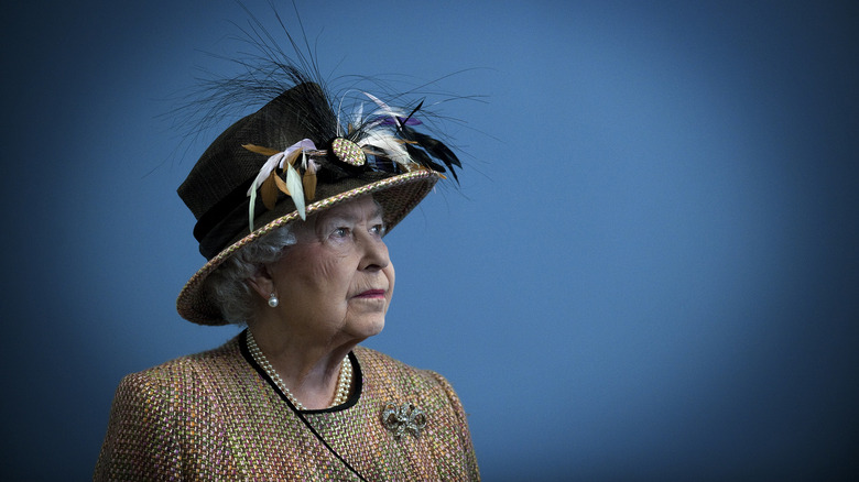 Queen Elizabeth smiling 