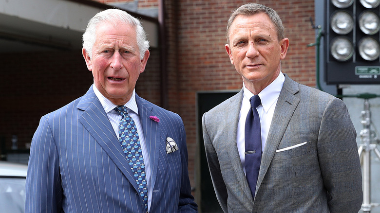 King Charles III with Daniel Craig