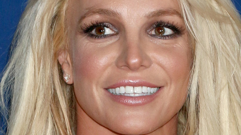 Britney Spears smiling 