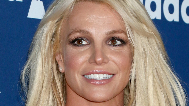 Britney Spears smiling