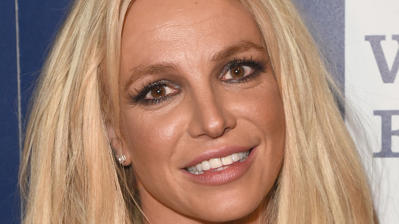 Britney Spears smiling