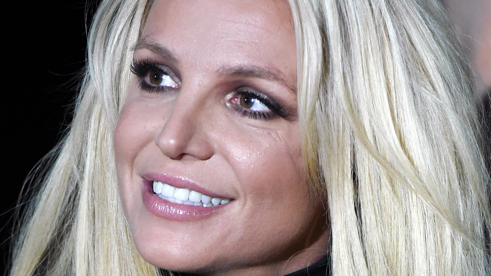 close up of Britney Spears