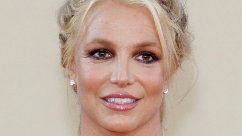 Britney Spears smiling 
