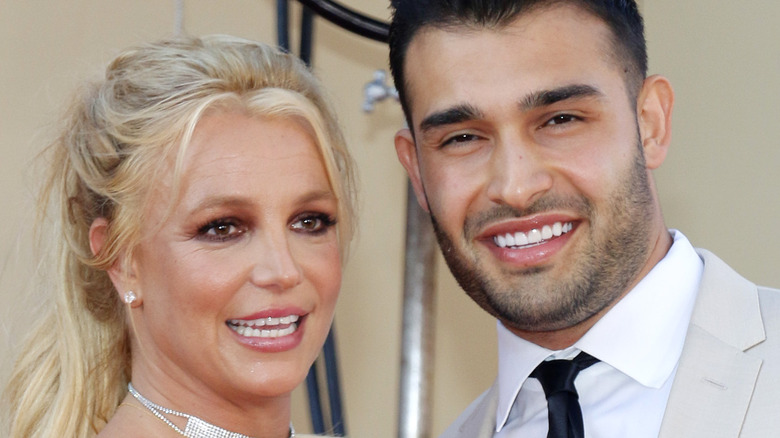 Britney Spears and Sam Asghari