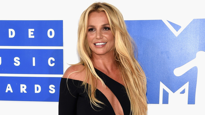 Britney Spears attends the VMAs