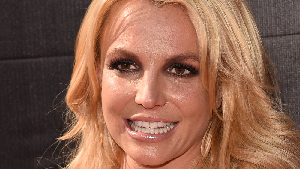 Britney Spears smiling