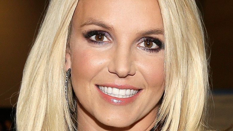 Britney Spears smiling 