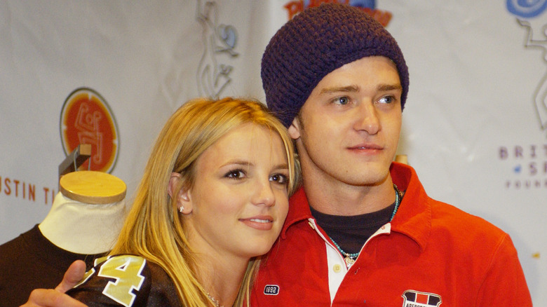 Britney Spears and Justin Timberlake together
