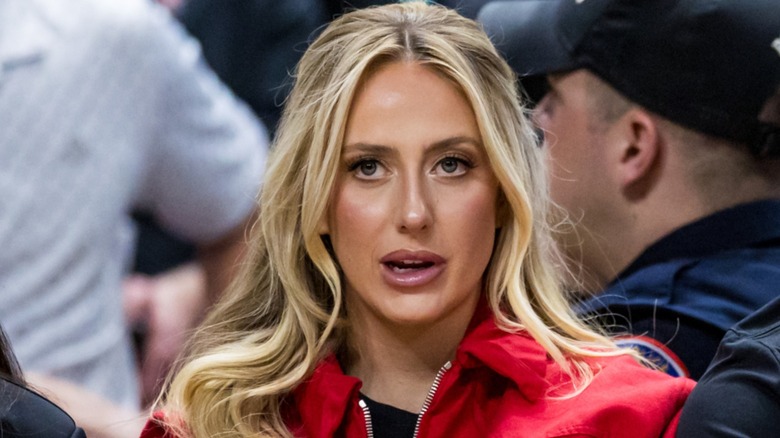 Brittany Mahomes looks on during the Houston Cougars vs Texas Tech Red Raiders in Lubbock, TX (2025)
