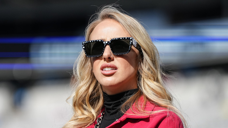 Brittany Mahomes wearing sunglasses
