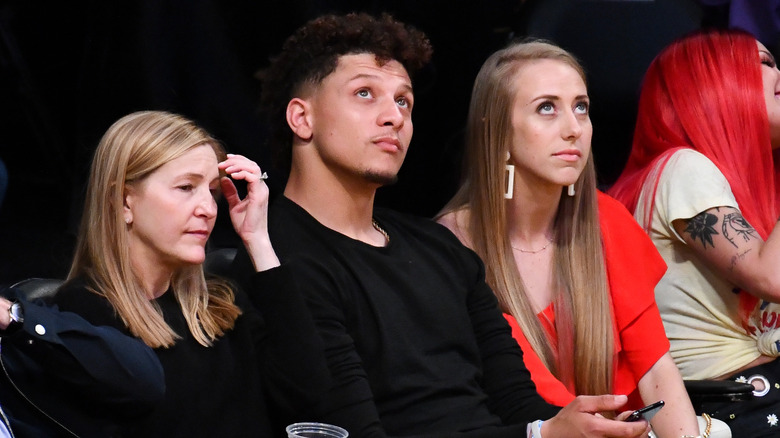 Patrick Mahomes and Brittany Mahomes