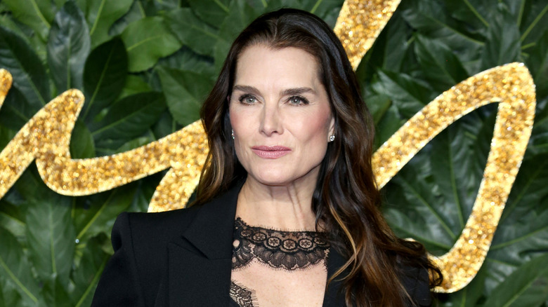 Brooke Shields at The Fashion Awards in London