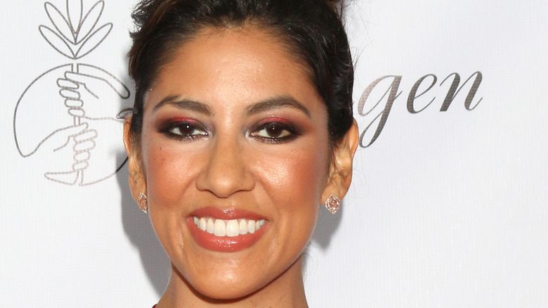 Stephanie Beatriz smiling at event