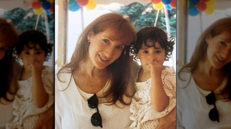 Jessica Springsteen and her mom