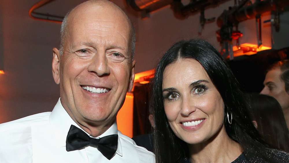 Bruce Willis and Demi Moore