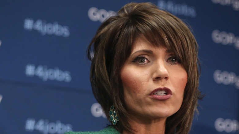 Kristi Noem speaking
