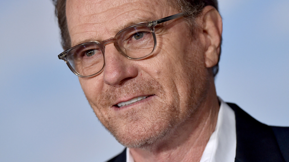 Bryan Cranston in glasses smiling