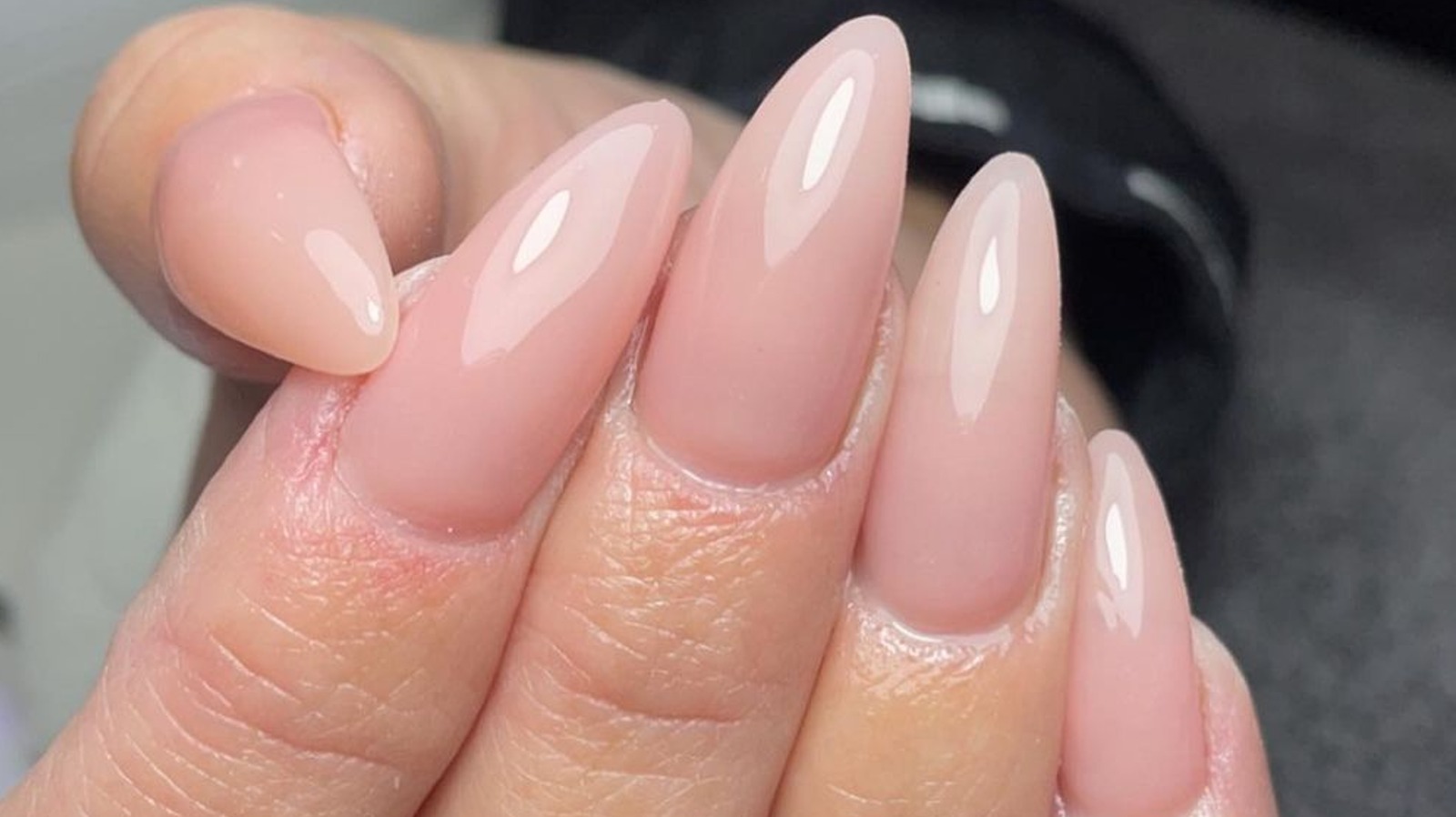 Bubble Gloss Nails Are The Excellent Minimalist Combine Between The Jelly And Supermodel Nail Tendencies