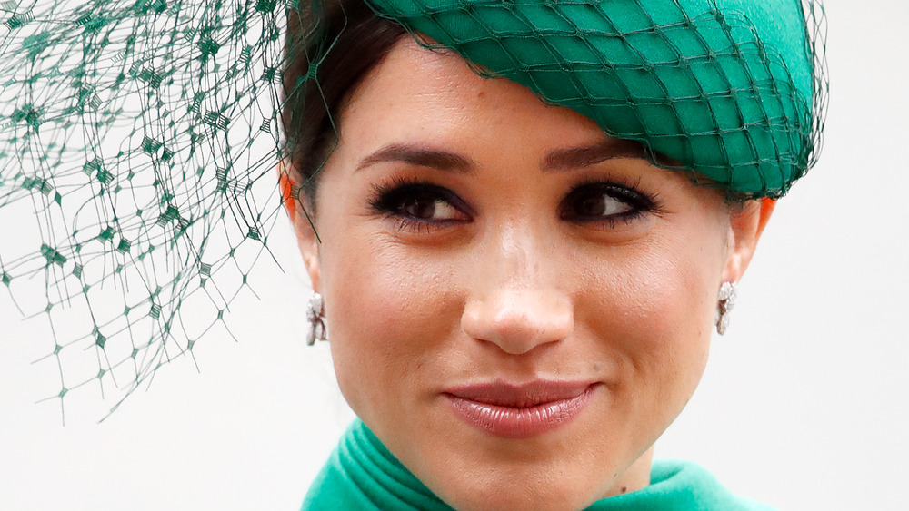 Meghan Markle wearing green