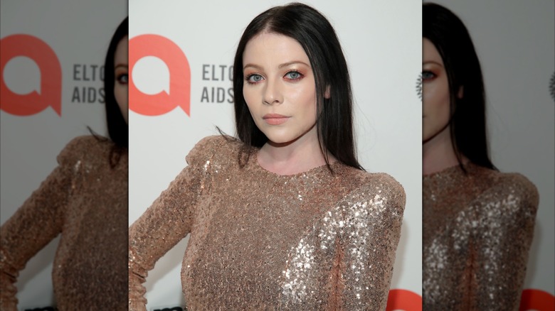 Michelle Trachtenberg attending the 2020 Annual Elton John AIDS Foundation Academy Awards