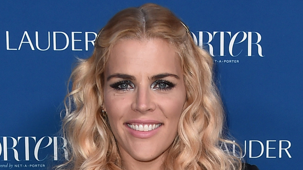 Busy Philipps smiling
