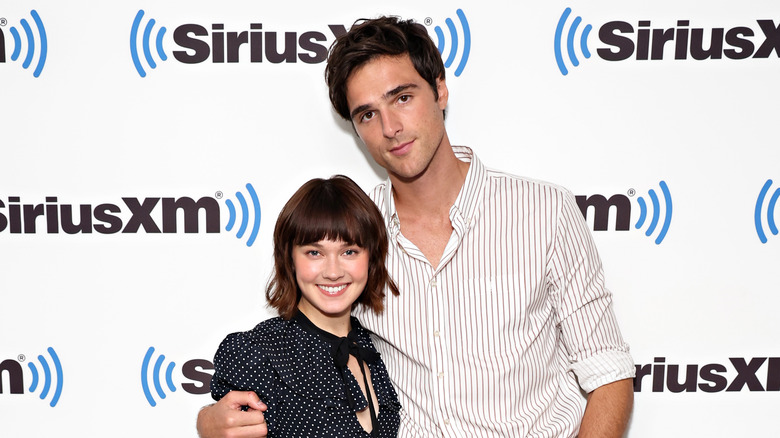 Cailee Spaeny and Jacob Elordi on the red carpet