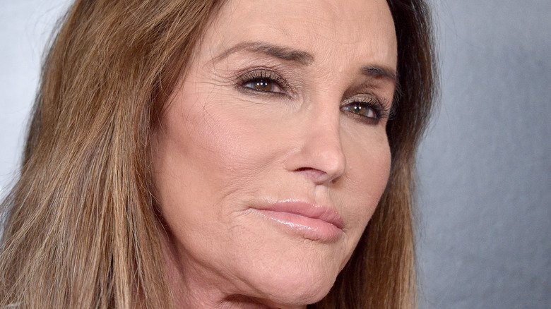 Caitlyn Jenner poses on the red carpet