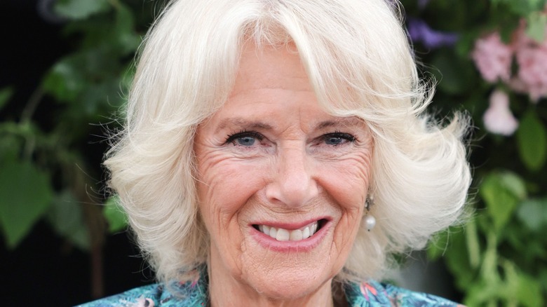 Camilla Parker Bowles smiling 