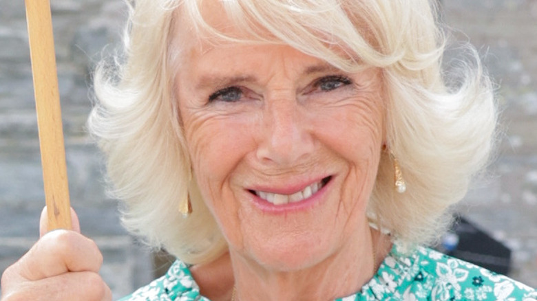 Camilla Parker Bowles smiling