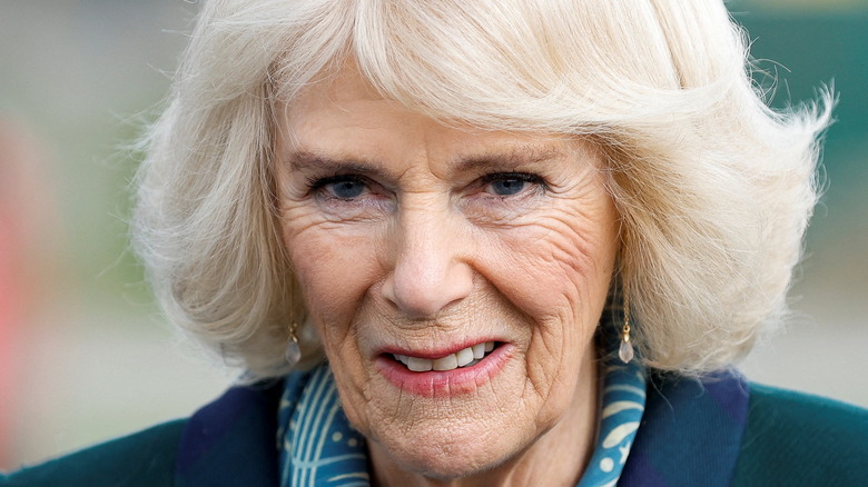 Camilla Parker Bowles smiling 