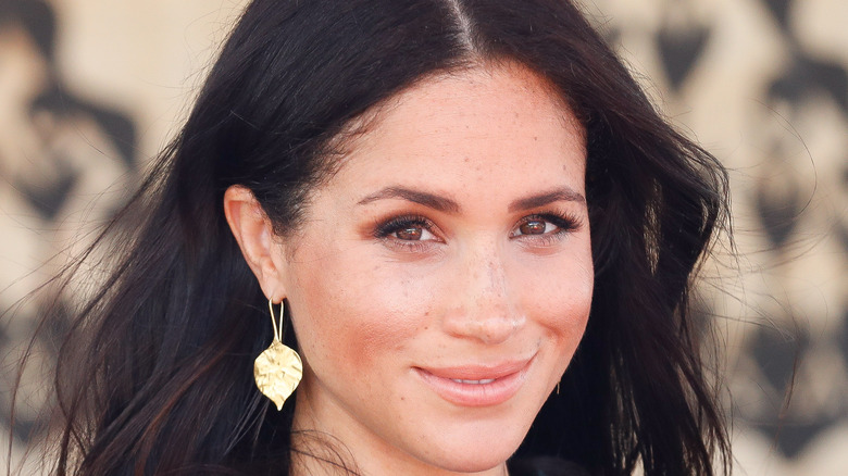 Meghan Markle smiling