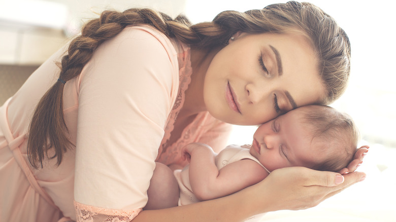 Mother and baby