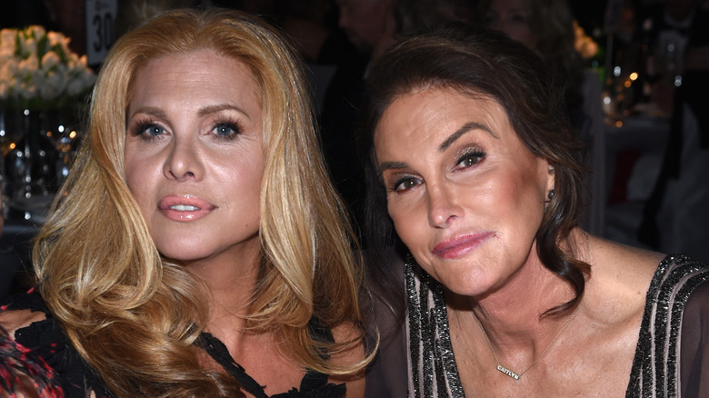 Candis Cayne and Caitlyn Jenner posing together