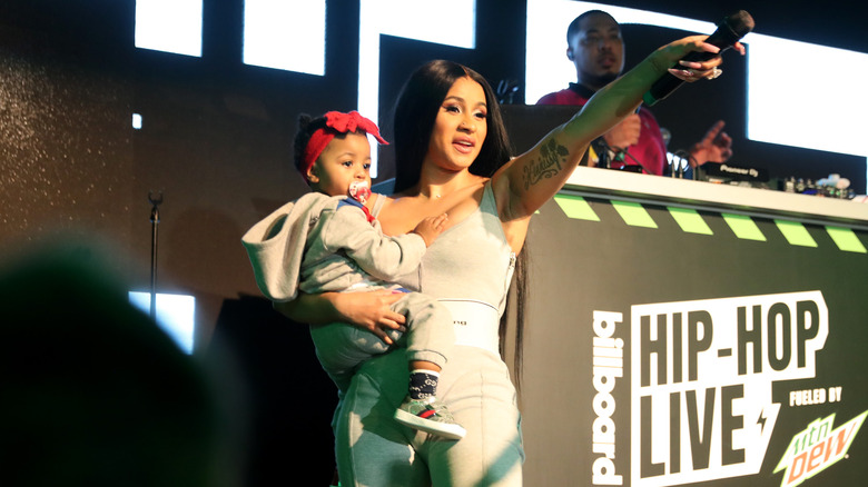 Cardi B and husband Offset give daughter Kulture a $20K Birkin bag