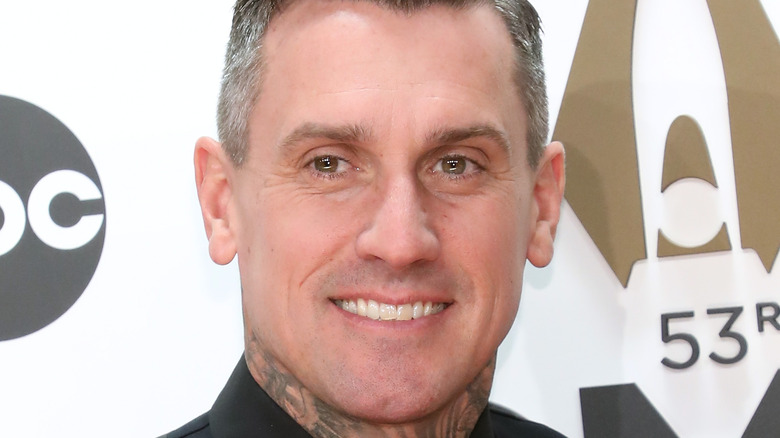 Carey Hart smiling