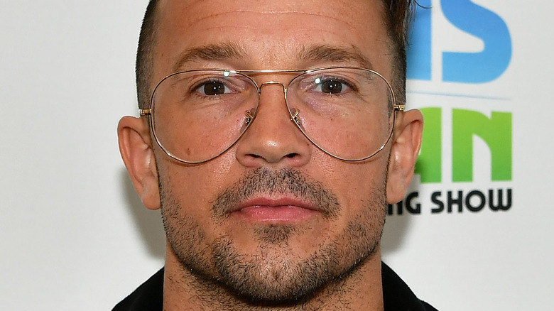 Carl Lentz wearing glasses