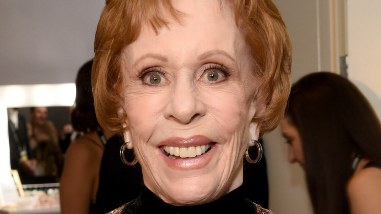 Carol Burnett smiling