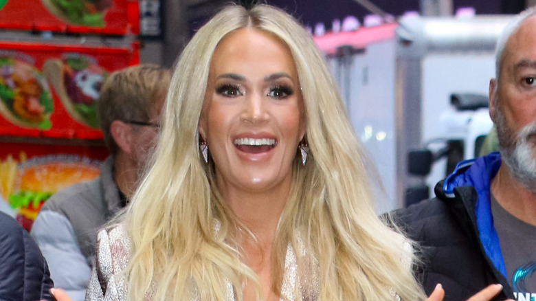 Carrie Underwood smiling