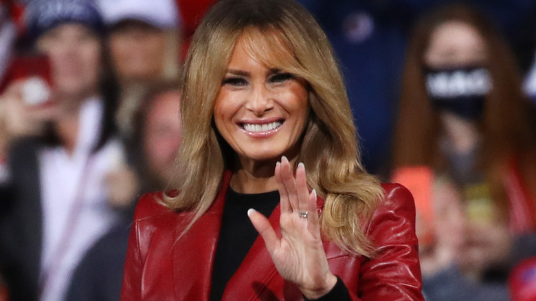 Melania Trump smiling