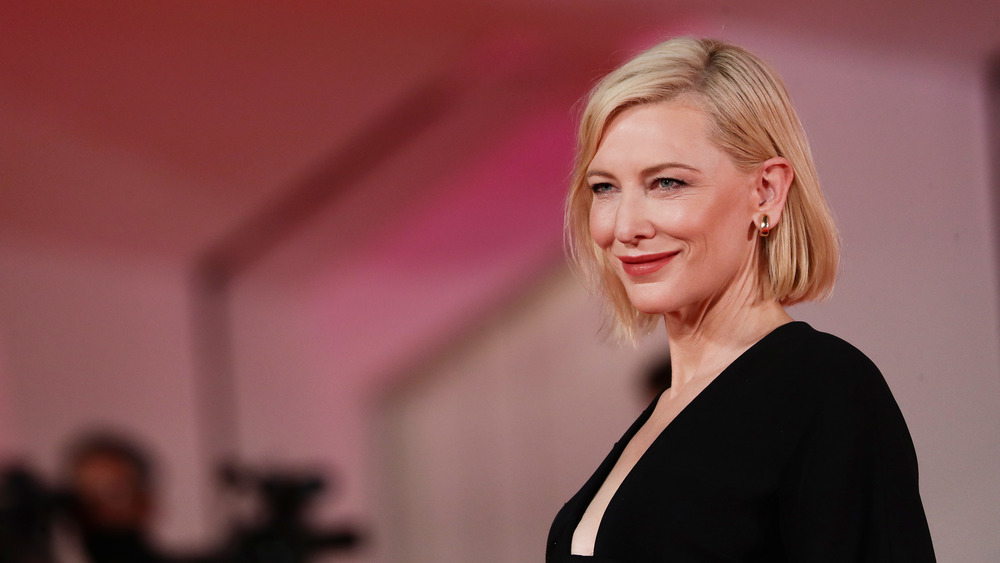 Cate Blanchett smiling at event