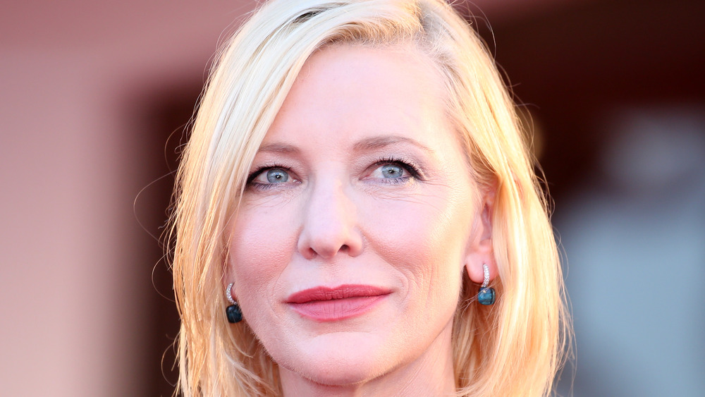 Wistful Cate Blanchett