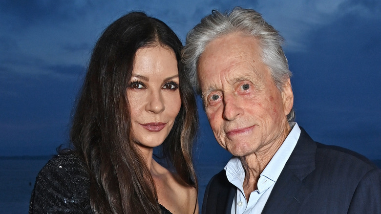 Catherine Zeta-Jones and Michael Douglas