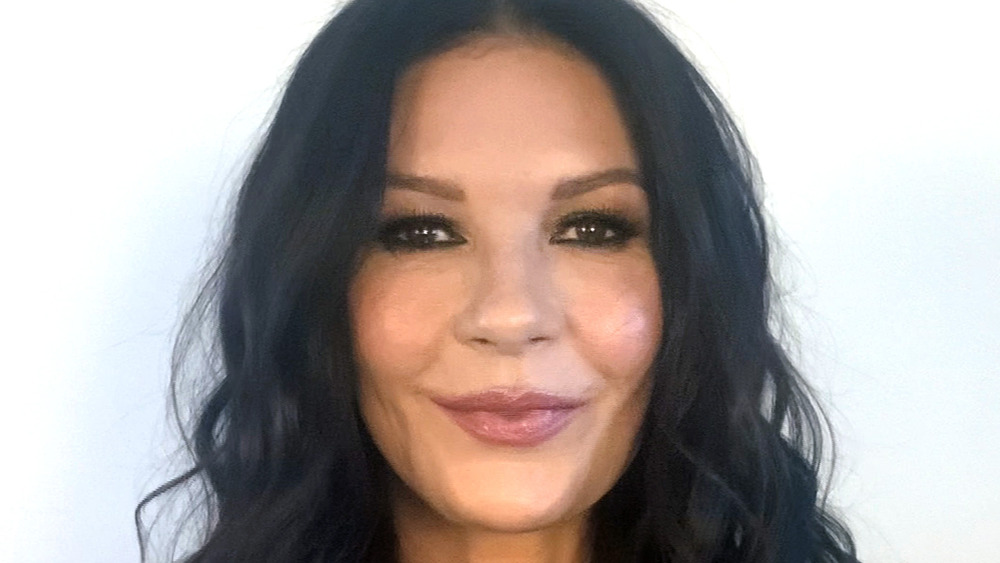 Catherine Zeta-Jones smiling