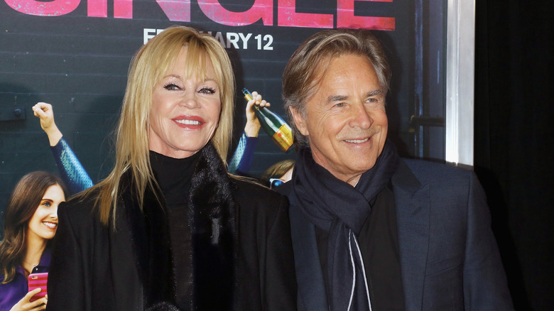 Don Johnson & Melanie Griffith in February 2016