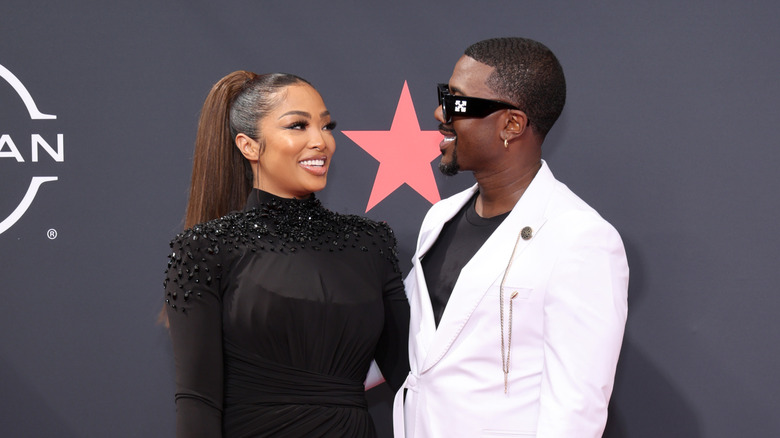 Ray J and Princess Love in June 2022